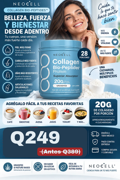 NeoCell Super Collagen 567g 🌿 – Piel, Cabello y Articulaciones