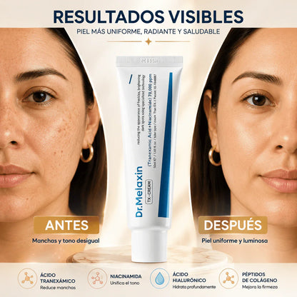 DR MELAXIN TX™ Ayuda a Reducir Manchas y Recuperar la Luminosidad Natural