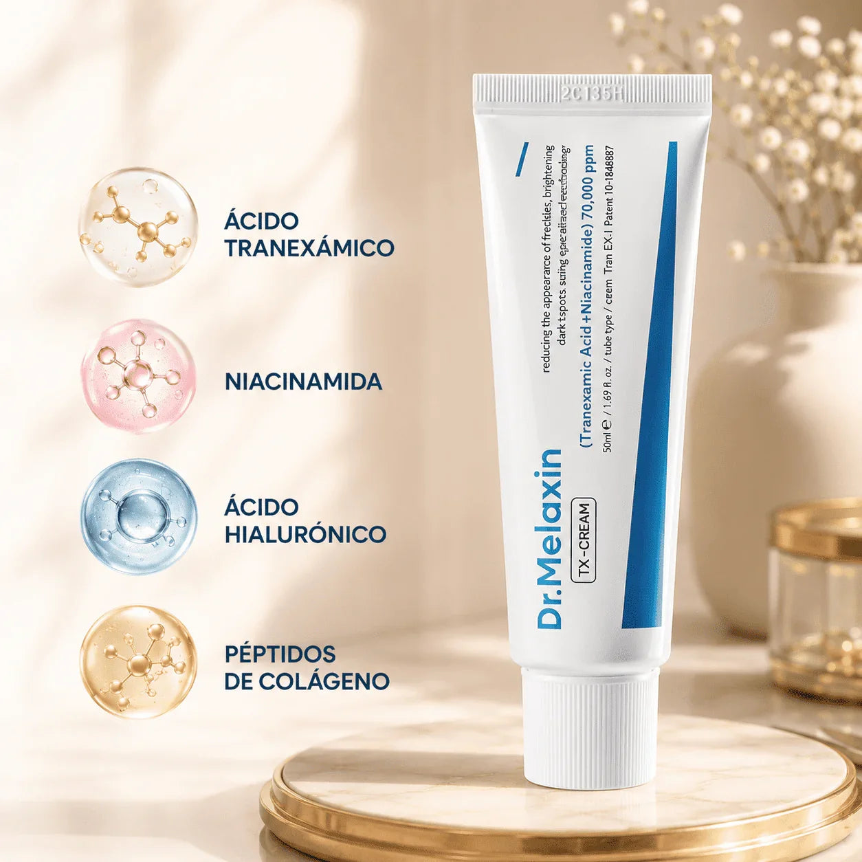 DR MELAXIN TX™ Ayuda a Reducir Manchas y Recuperar la Luminosidad Natural