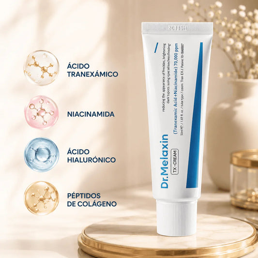 DR MELAXIN TX™ Ayuda a Reducir Manchas y Recuperar la Luminosidad Natural