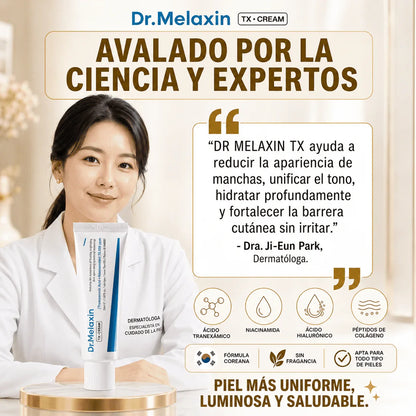DR MELAXIN TX™ Ayuda a Reducir Manchas y Recuperar la Luminosidad Natural